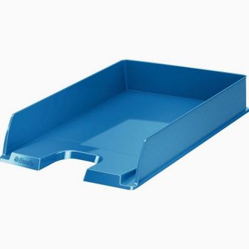 Corbeille à courrier A4 Europost bleu
