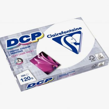 Pack of 250 sheets of premium white A4 laser printing paper, 120gsm, DCP quality