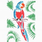 6-pochoirs-format-plastique-en-a4-animaux-de-sauvages-lot-427807-1