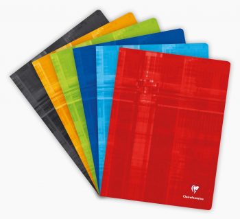 A4 Stapled Notebook, 192 Sheets, Seyès Ruled, 90gsm, Clairefontaine