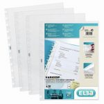Set of 10 sleeves for VARIOZIP A4 document protectors