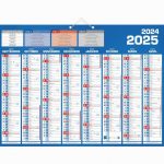 academic-405-55-2024-2025-x-calendar-16-month-wall-cm-793938-1