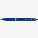Retractable Blue Acroball Pen with Plastic Clip