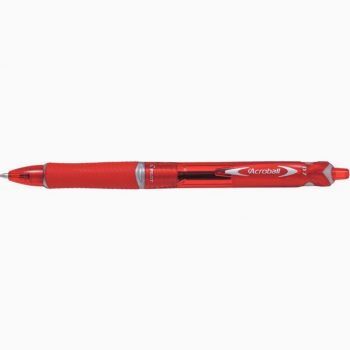 Stylo bille Acroball Begreen Rouge