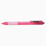 Stylo bille réctractable AH 511 0,7mm rouge