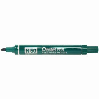 Alcohol-Based Green Permanent Marker with Bullet Tip