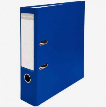 A4 Lever Arch File, 8 cm Spine, Dark Blue