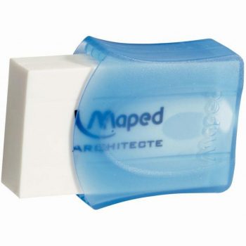 Architect’s White Eraser in Hard Case
