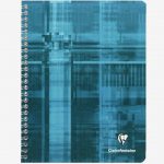 Clairefontaine Notebook, Assorted Colors, 180 Sheets, 17 x 22 cm, 90gsm, 5x5 Grid Ruled