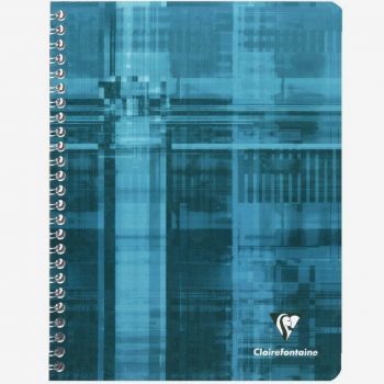 Clairefontaine Notebook, Assorted Colors, 180 Sheets, 17 x 22 cm, 90gsm, 5x5 Grid Ruled
