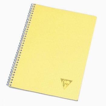 Cahier coloris assortis Clairefontaine Linicolor Fresh 100 pages format A4 90g 21 x 29,7 cm Seyes