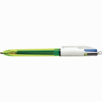 Bic 4-Color Fluorescent Ballpoint Pen