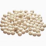 Pack of 50 white cellulose balls, 30 mm diameter