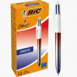 Paquet de 12 stylos 4 Couleur BIC Gradient