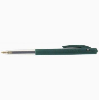 Stylo bille M10 rétractable pointe moyenne vert