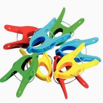 Pack of 20 jumbo paper binder clips