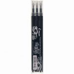 Set of 3 Pilot Frixion Black Ink Pen Refills