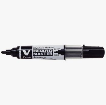Whiteboard Marker V-Board Master Bullet Tip Black