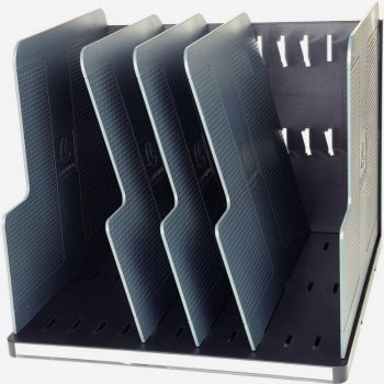 Organizer Modulotop with 5 Black and Grey Dividers