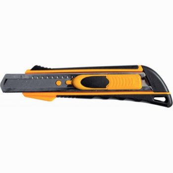 Professional Dual-Material Utility Knife 2-in-1, Large Size, 18mm Blade