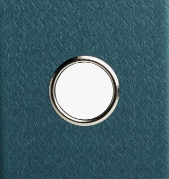 Classeur à levier Prem'Touch OfficeByMe dos 8cm Bleu canard