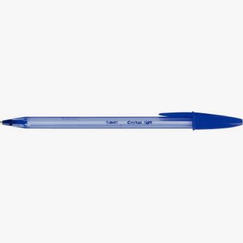 Stylo bille Bic Cristal Soft bleu