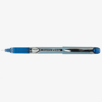 Roller V5 Grip Hi-Tecpoint pointe fine 0,5mm bleu Pilot