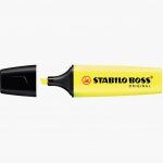 boss-yellow-10-chisel-set-stabilo-tip-highlighters-814664-1