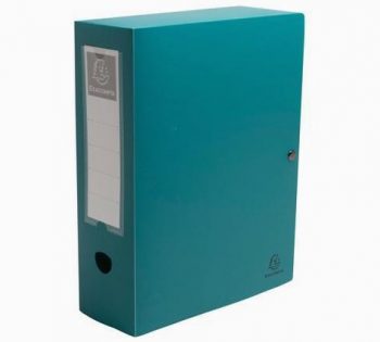 Boîte de classement à pression Dos de 100mm A4 Polypropylène recyclé SKANDI assortis