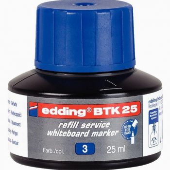 Whiteboard Marker Refill Bottle Blue