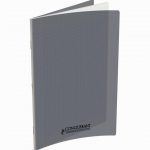 Cahier gris Conquerant 96 pages 24 x 32 cm 90g Seyès