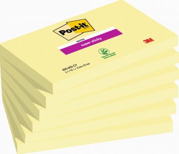 Super Sticky Canary Adhesive Notes 76x76 cm