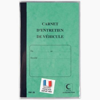 Carnet d'entretien de véhicule