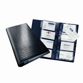 VISIFIX CENTIUM 4-Ring Binder for 200 Business Cards