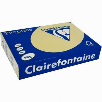Pack of 500 sheets A3 caramel paper 80gsm TROPHY CLAIREFONTAINE