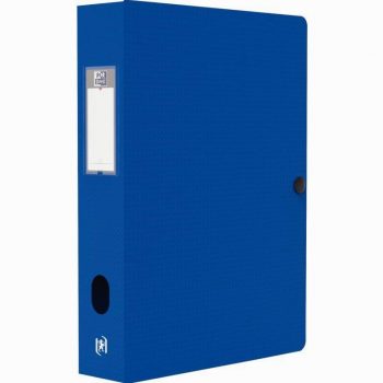 Boite de classement MEMPHIS en polypropylène, dos de 60 mm, coloris bleu