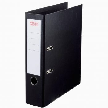 Classeur à levier Office DEPOT dos 8cm Noir