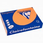 Ramette de 500 feuilles de papier 80g de format A3 clémentine TROPHEE CLAIREFONTAINE