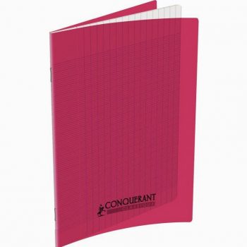 Notebook Conquerant Pink 48 Sheets 17 x 22 cm 90gsm Seyès Ruled