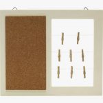 Tableau mémo en bois 22x18 cm