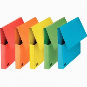 Paquet de 50 pochettes VIP à rabat, format 24x32 cm, coloris vifs assortis