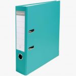 Classeur à levier pour format A4, dos 8 cm, vert clair