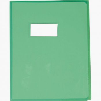 Protège-cahier Vert Clairefontaine 22 x 17 cm