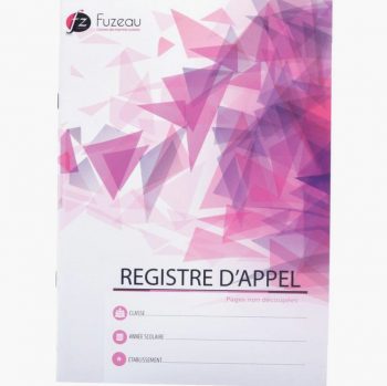 Daily Attendance Log Book Fuzeau, 24 Sheets, A4 Size 21 x 29.7 cm