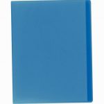 Color Fresh Display Book, 80 Pockets, Royal Blue