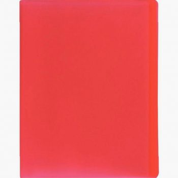 Color Fresh 60-View Red Display Book