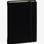 Solid Color SILK Notebook 10x15cm Black