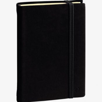 Solid Color SILK Notebook 10x15cm Black