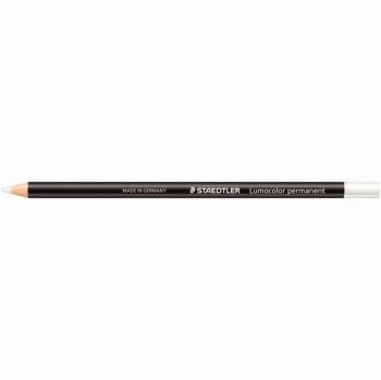 Set of 12 Glasochrom White Colored Pencils