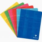 Cahier coloris assortis Clairefontaine 48 pages 17 x 22 cm 90g Seyès
